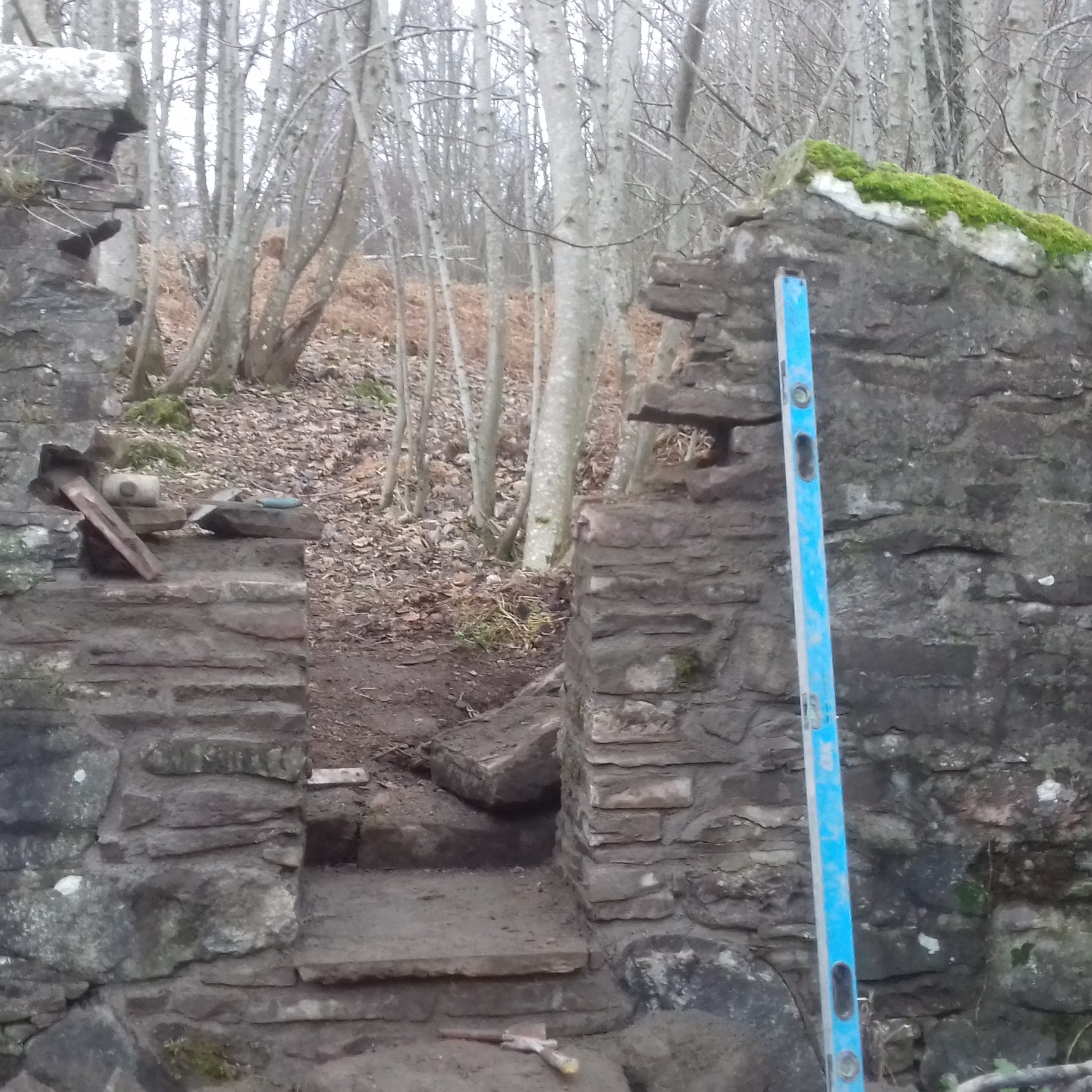 Wall Repairs - Creating Opening Before